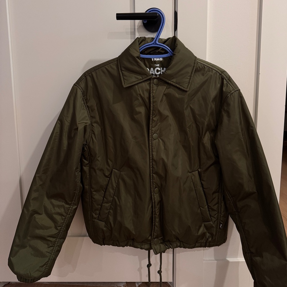 Coach Women's Olive Green Lightweight Jacket